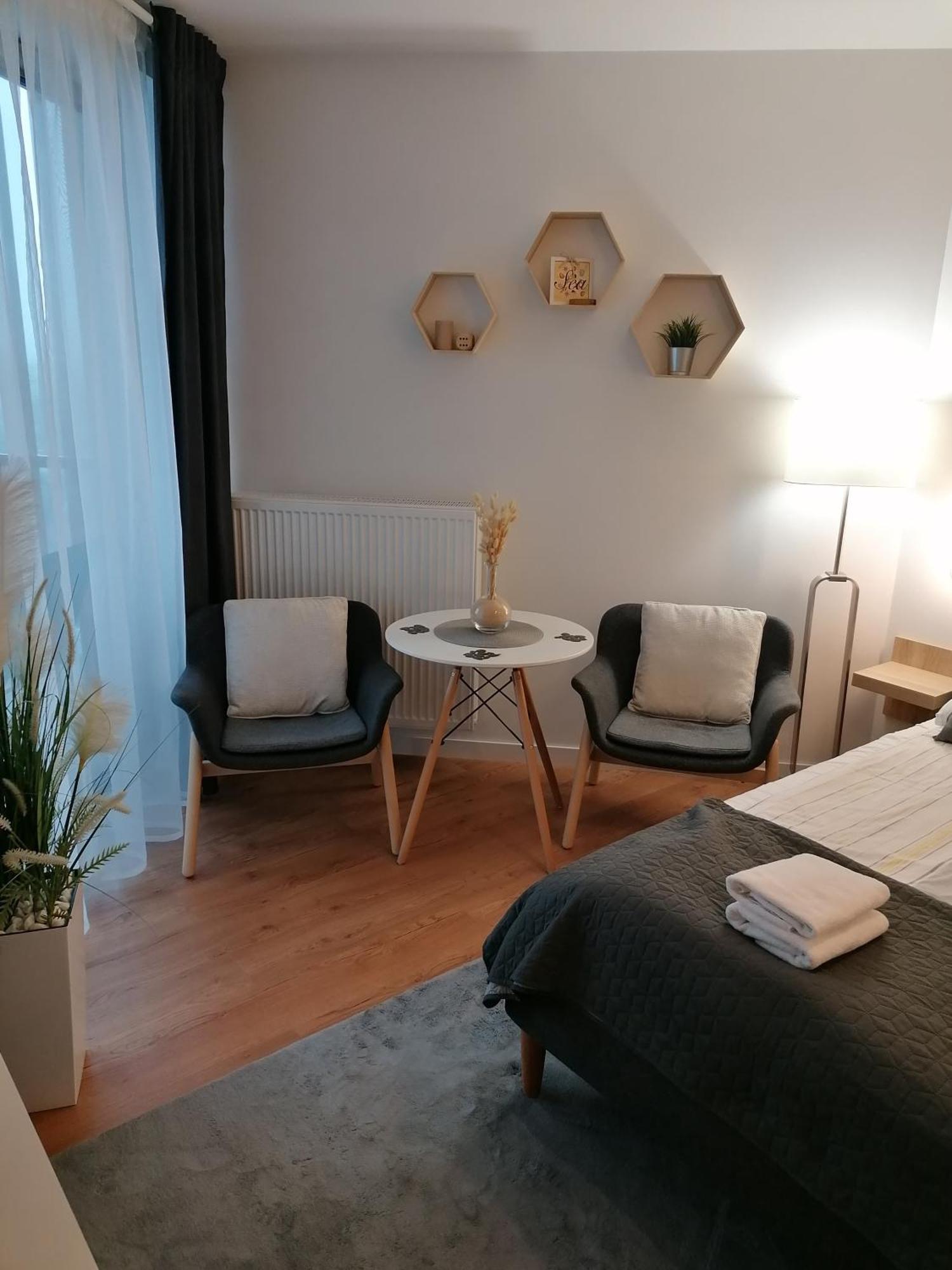 Pinea Apartament Z Widokiem Na Morze Z Basenem I Spa Przy Plazy Pobierowo Eksteriør billede