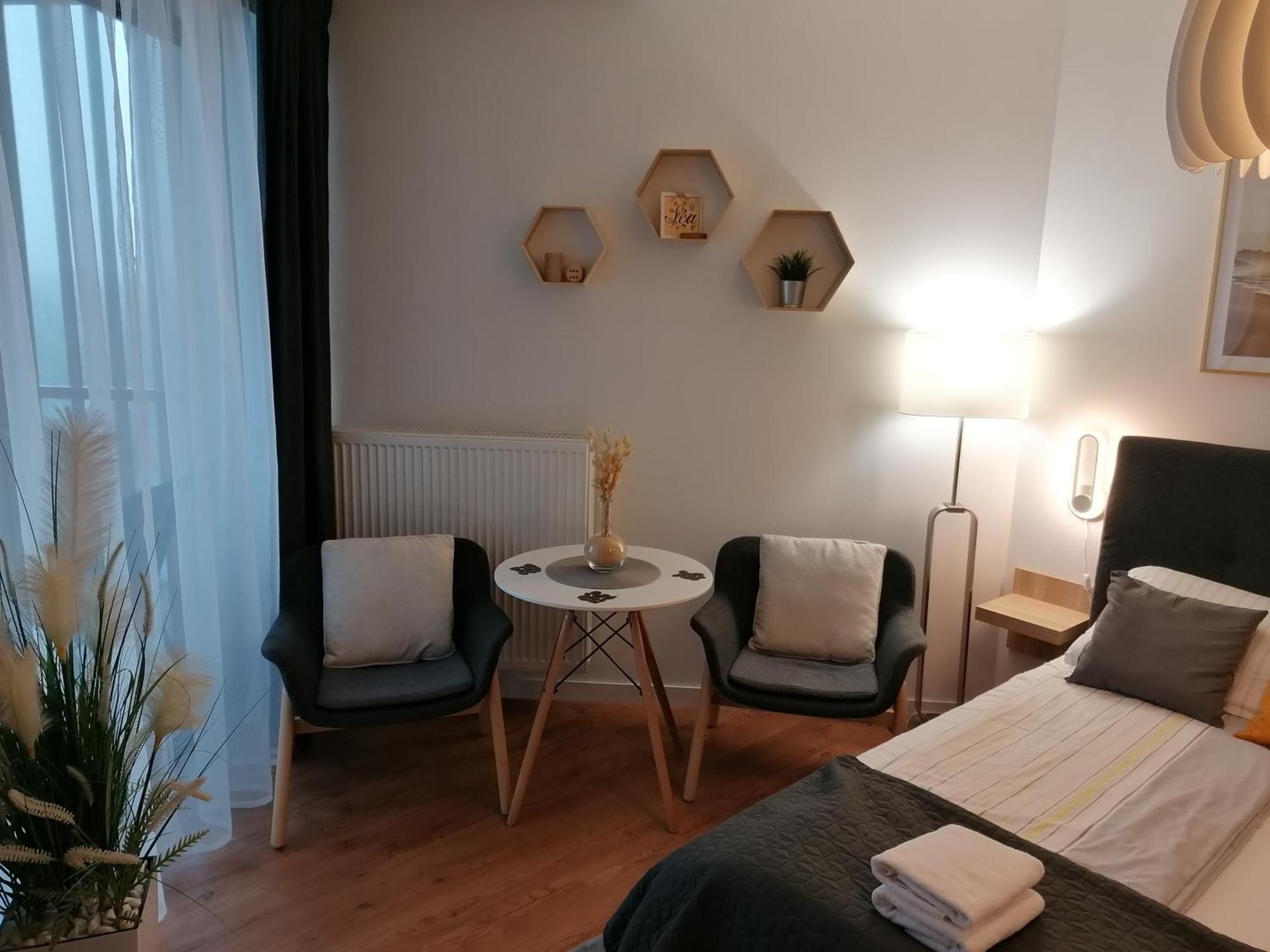 Pinea Apartament Z Widokiem Na Morze Z Basenem I Spa Przy Plazy Pobierowo Eksteriør billede
